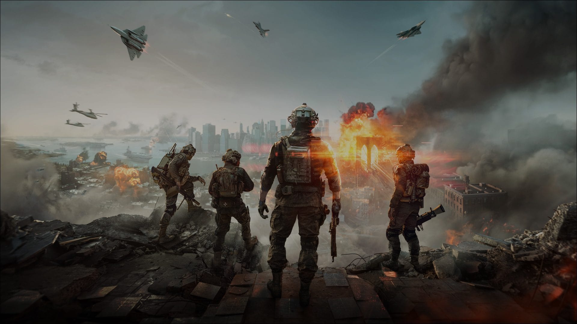 Battlefield 6 için yayınlanan ilk resmi sanat çalışması.